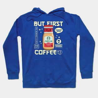 Hazelnut Tiramisu Iced Coffee for Coffee lovers and Starbucks Fans Hoodie